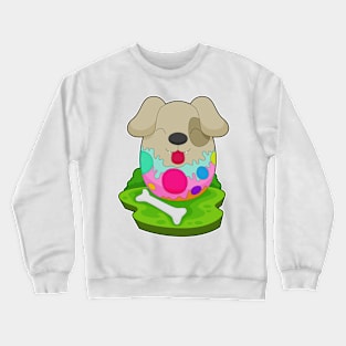 Dog Easter Easter egg Crewneck Sweatshirt